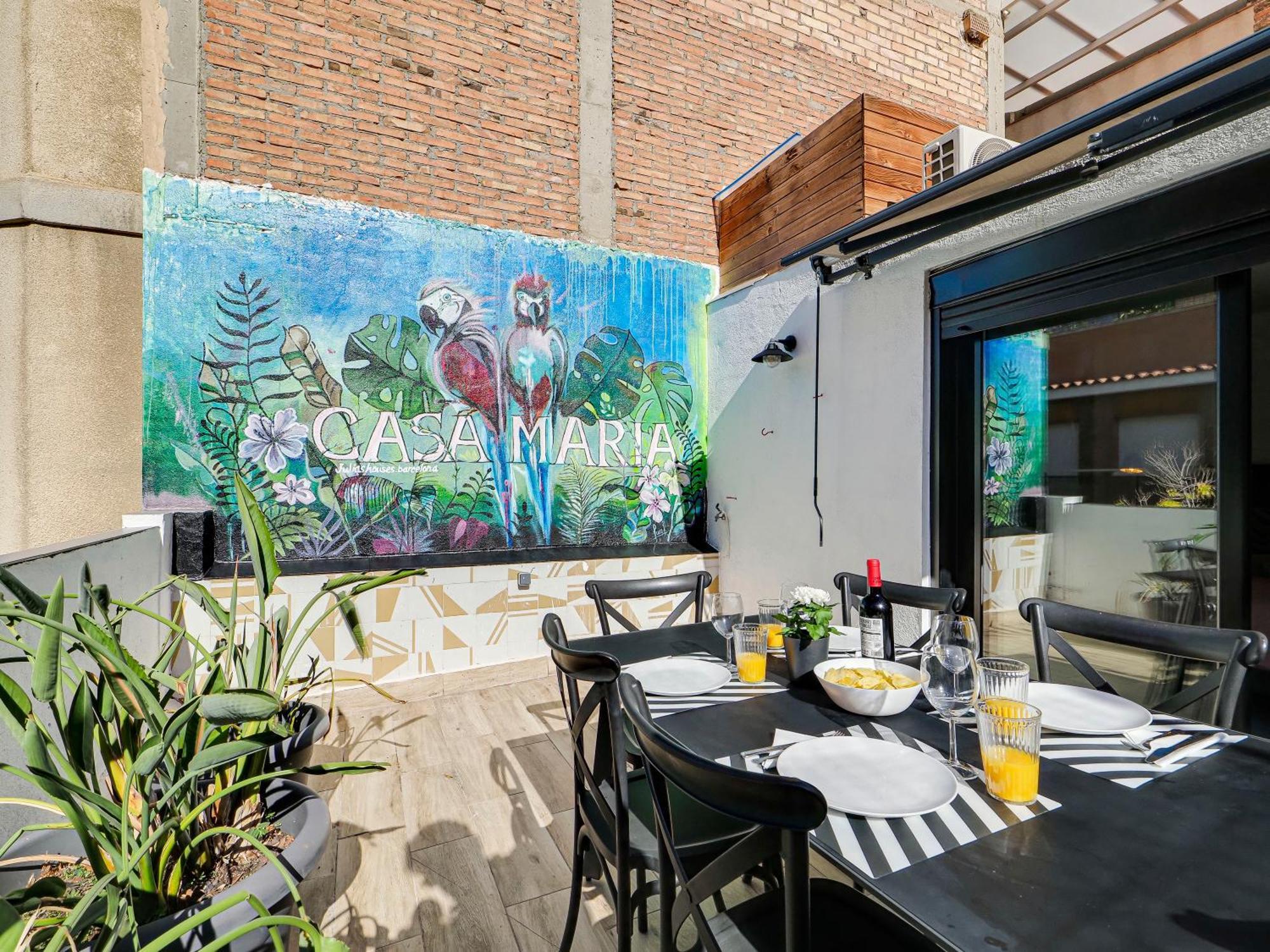 Casa Maria Townhouse- Terrace-4 Bedrooms L'Hospitalet de Llobregat Ngoại thất bức ảnh
